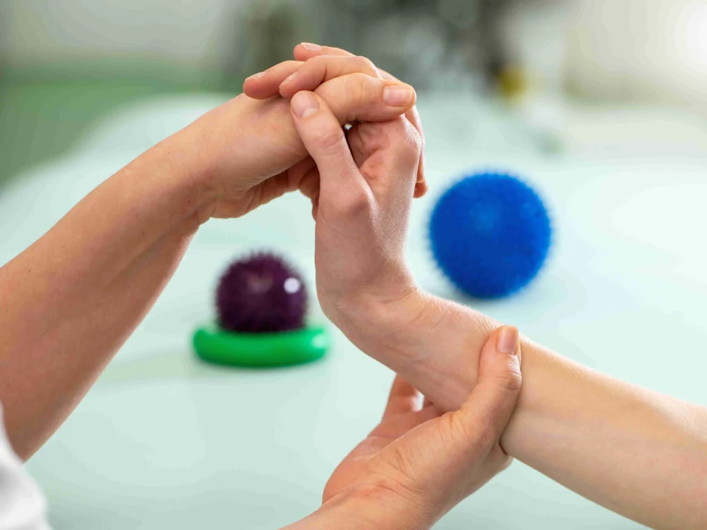 doctor exercising and making rehabilitation with p 2026 01 06 10 56 43 utc compressed centrekineaddict.com